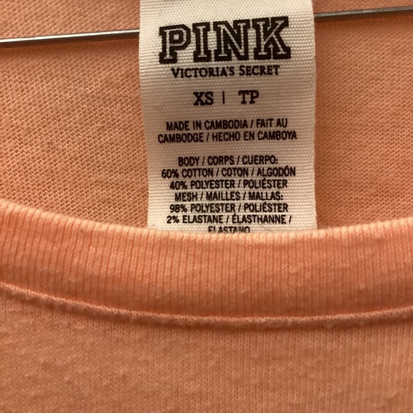 Long sleeve Victoria Secret PINK T Shirt - Picture 2 of 4